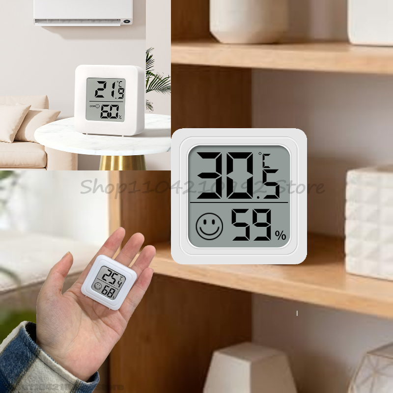 Indoor Mini LCD Digital Thermo - Digital Hygrometer Probe 评论和价格